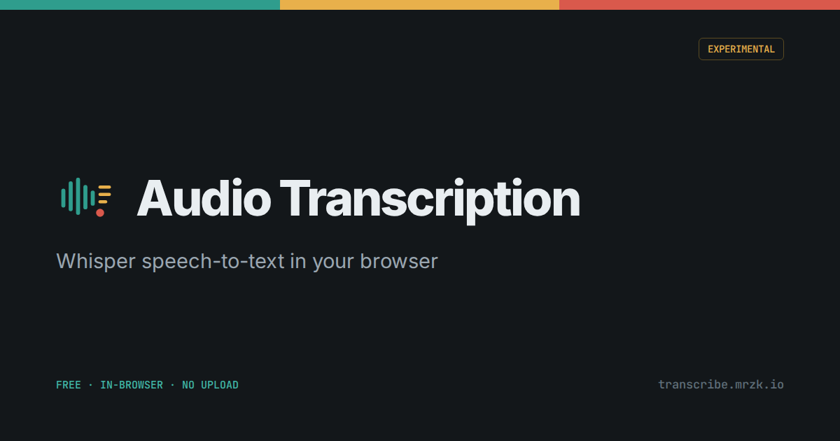 Audio Transcription