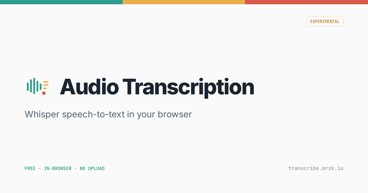Audio Transcription